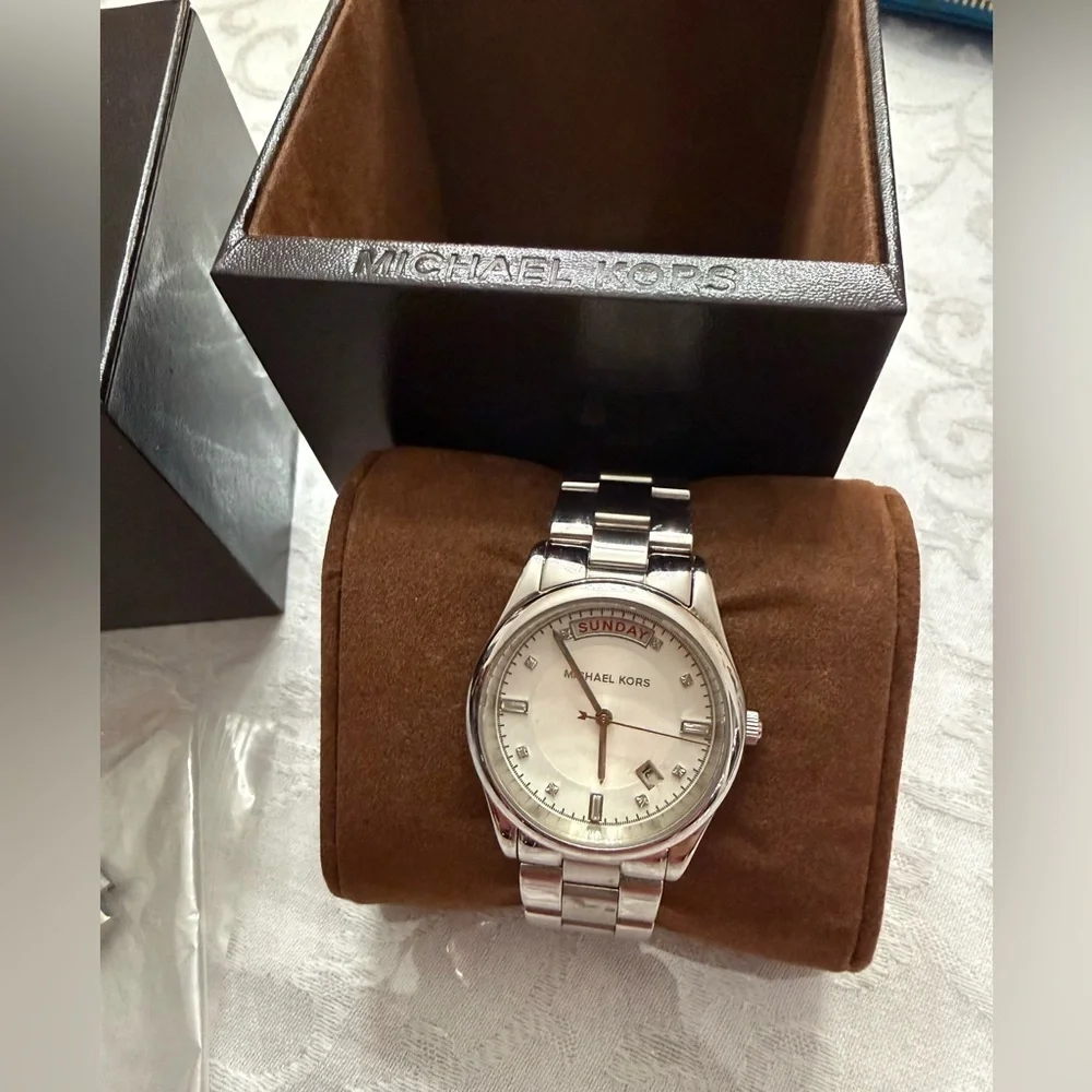 Michael Kors Colette Silver MK6067